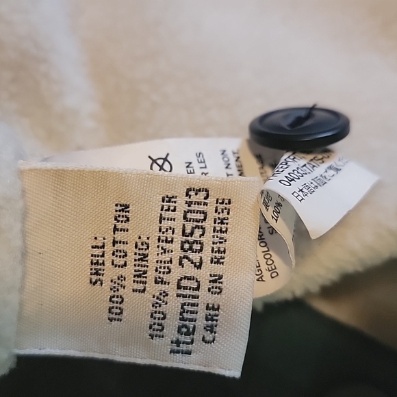 L.L. Bean Plaid Flannel Sherpa-lined Shirt/Jacket - Size Large - Picture 5 of 5